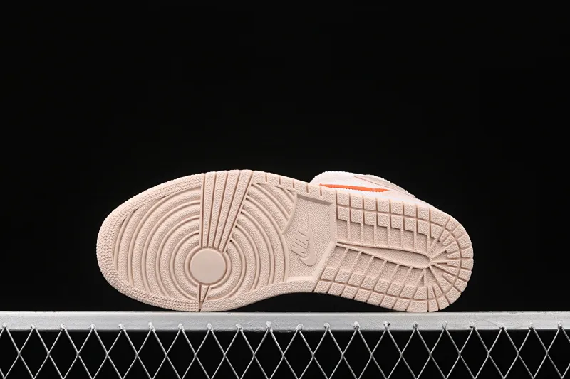 All categories Air Jordan Jordan series basketball shoes Air Jordan 1 Mid Air Jordan 1 Mid AJ1 Joe 1 corduroy orange Zhongbang basketball shoes DA8009-108